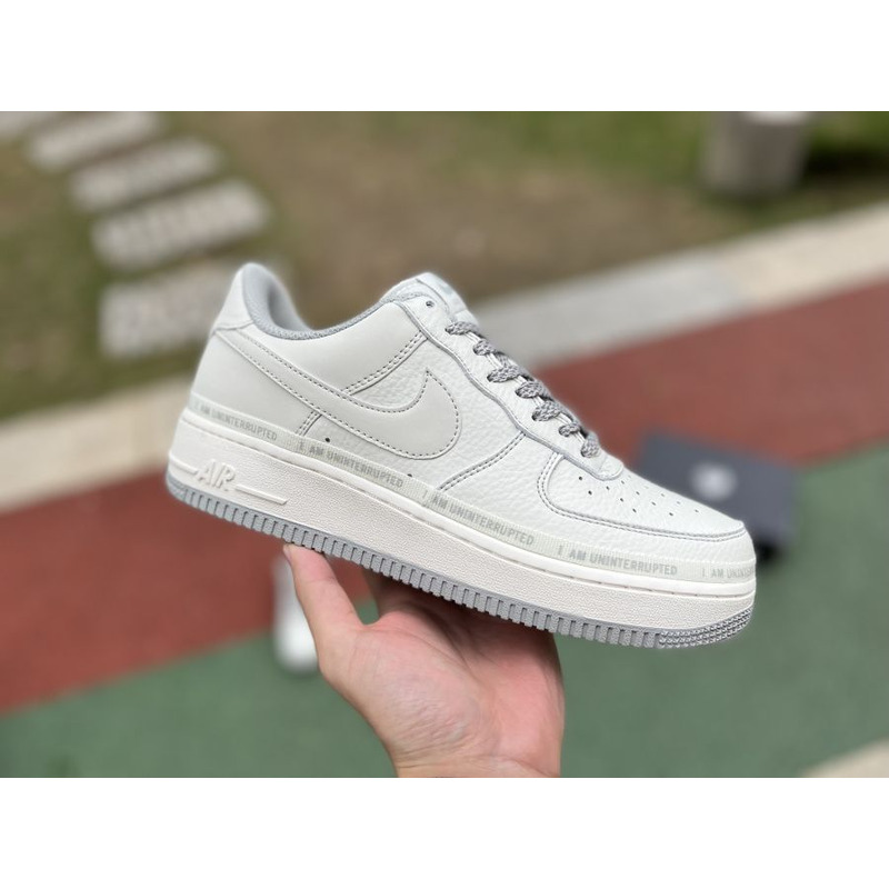 Nike Air Force 1 Low White gray letters CQ5059 310 Sneakers men women