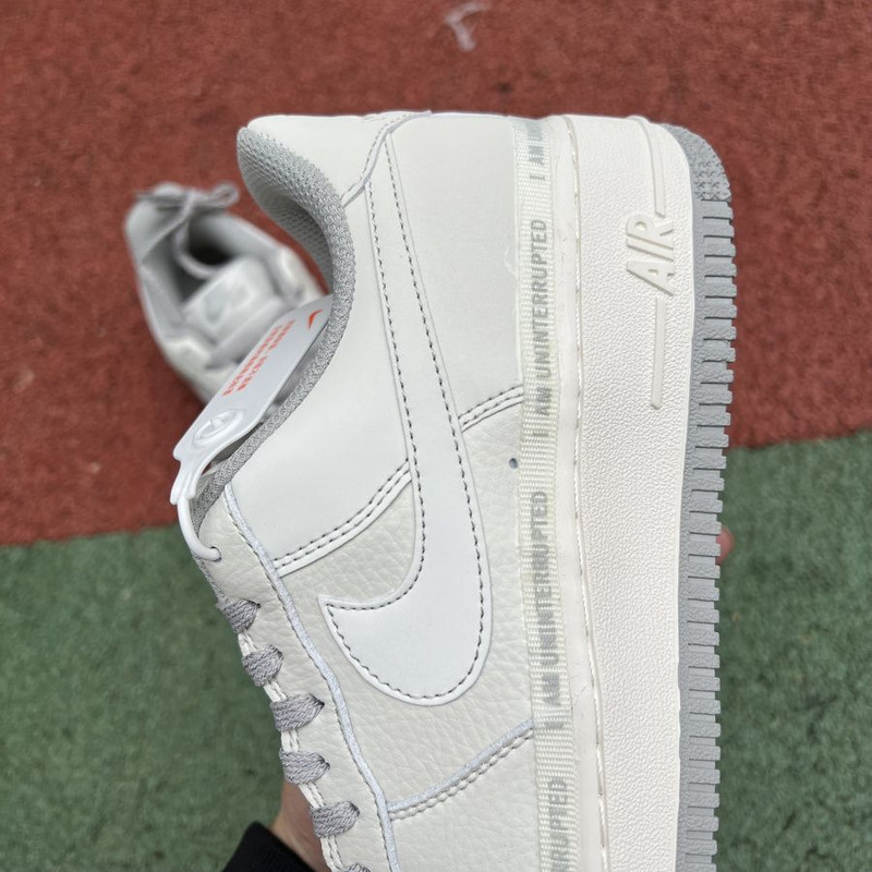 Nike Air Force 1 Low White gray letters CQ5059 310 Sneakers men women