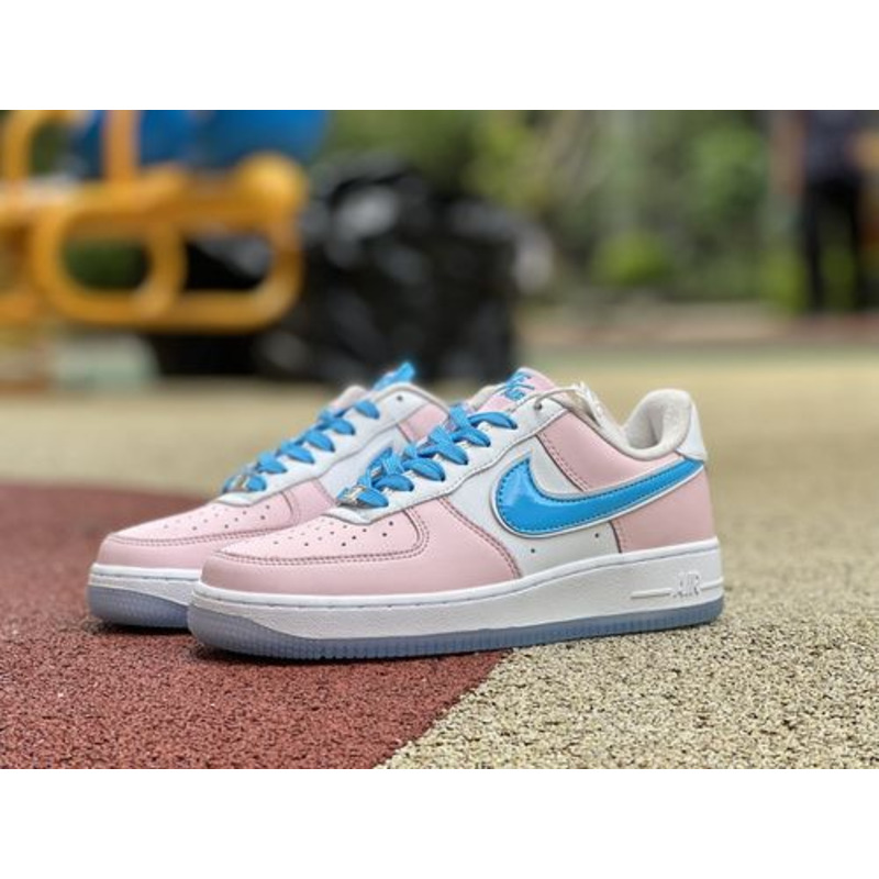 Nike Air Force 1 low white pink blue DH1809 001 Sneakers Men Women