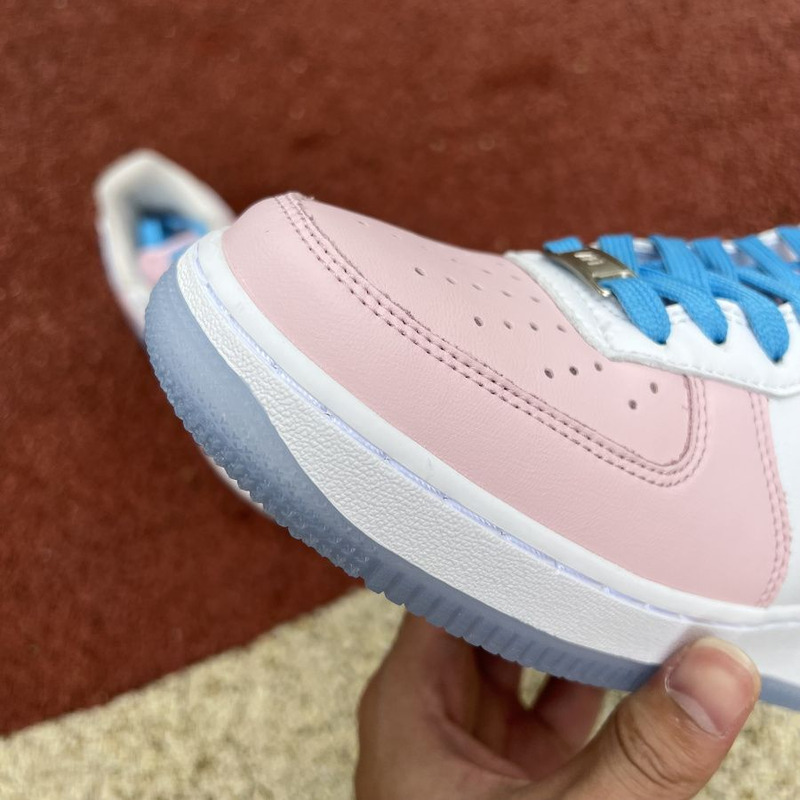 Nike Air Force 1 low white pink blue DH1809 001 Sneakers Men Women