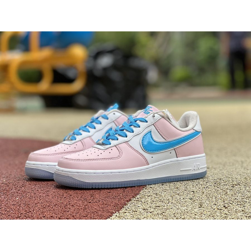 Nike Air Force 1 low white pink blue DH1809 001 Sneakers Men Women