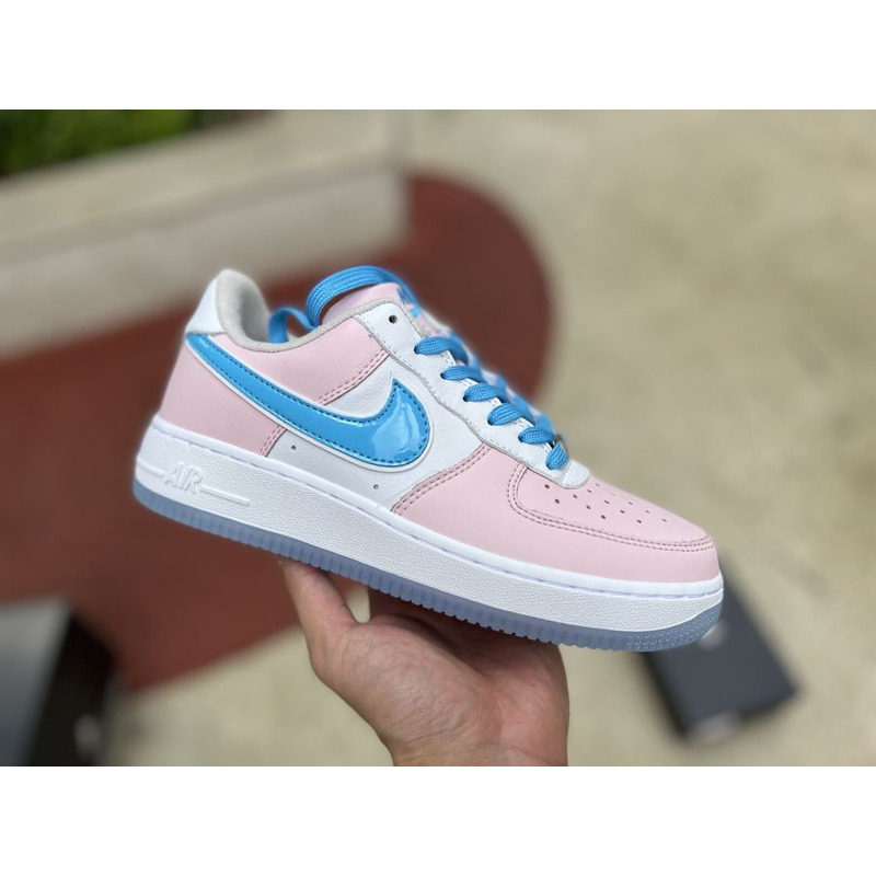 Nike Air Force 1 low white pink blue DH1809 001 Sneakers Men Women