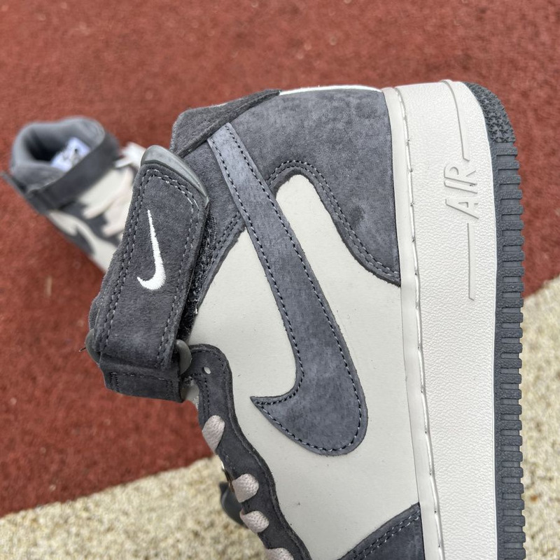 Nike Air Force 1 Mid Cool Grey CW2288 668 Sneakers Men Women