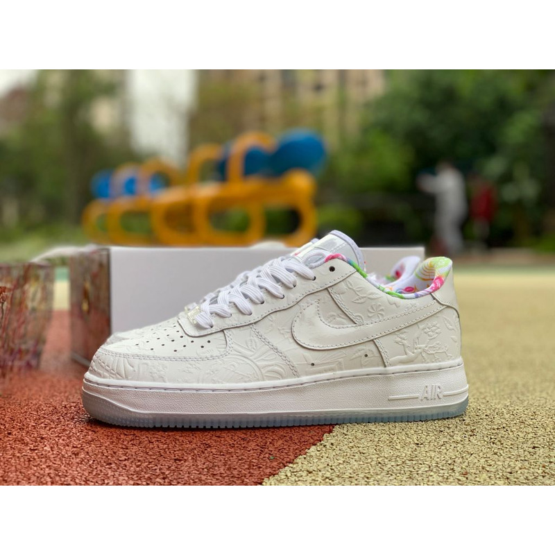 Nike Air Force 1 paper cut pure white CU8870 117 Sneakers Men Women