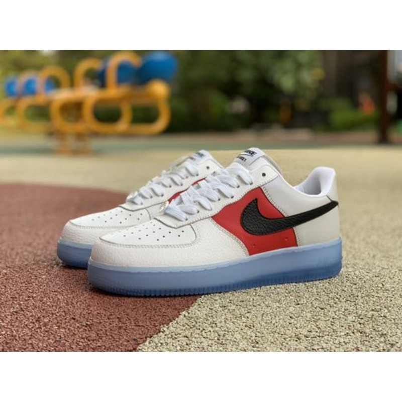 Nike Air Force 1 Rouge Black White Red CT2295 110 Sneakers Men Women