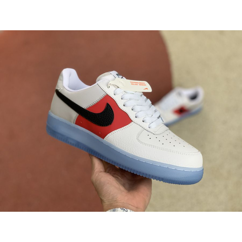 Nike Air Force 1 Rouge Black White Red CT2295 110 Sneakers Men Women