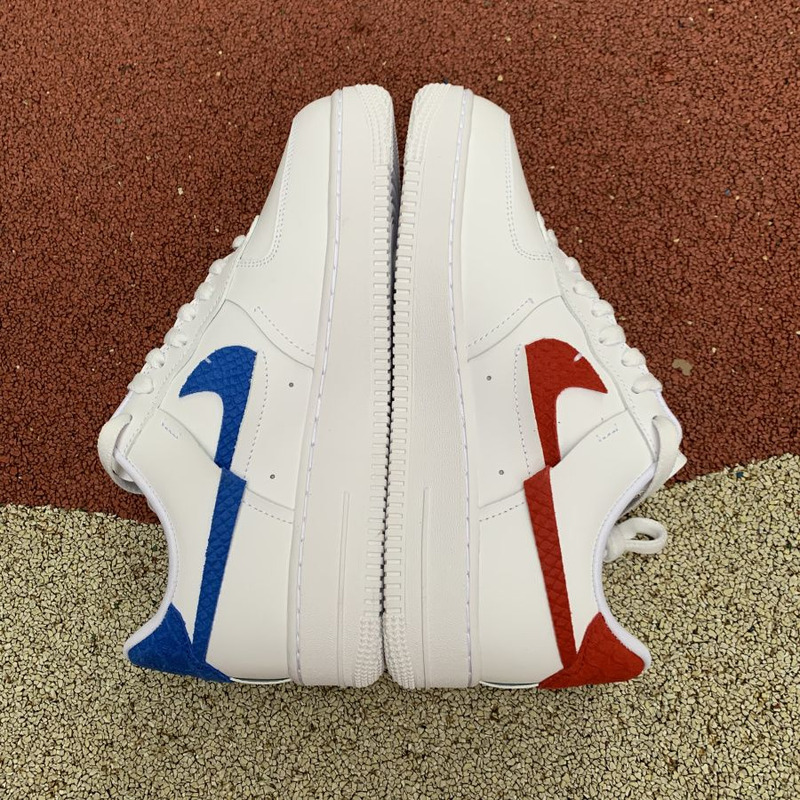 Nike Air Force 1 Snakeskin White Red Blue DC1164 100 Sneakers Men Women