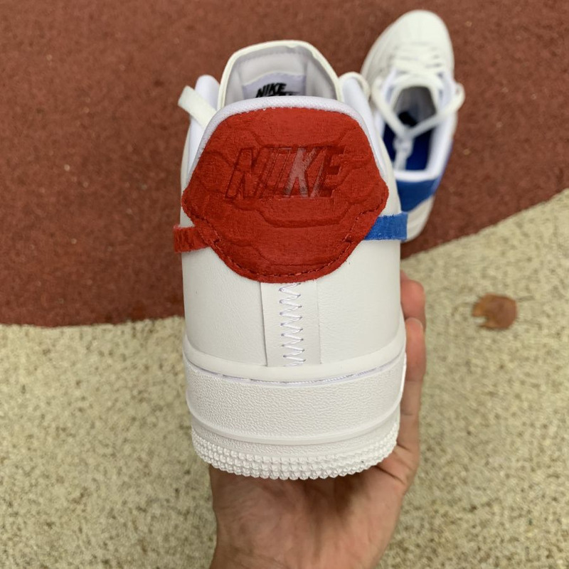 Nike Air Force 1 Snakeskin White Red Blue DC1164 100 Sneakers Men Women