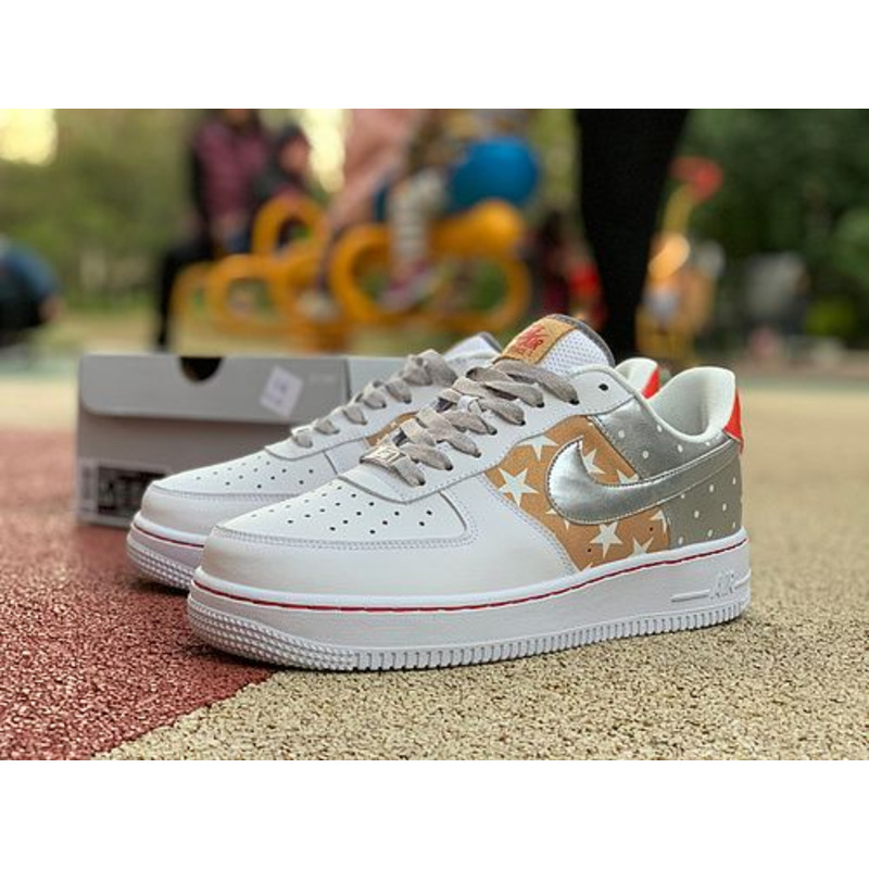 Nike Air Force 1 Stars sky full of stars wave dot CT3437 100