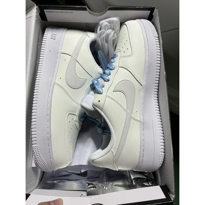 Nike Air Force 1 Sunny Blue Heat Sensing DA8301 111 Sneakers Men Women