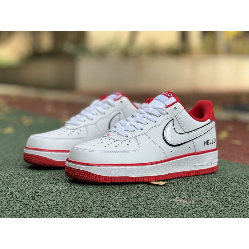 Nike Air Force 1 White Red CZ0327 100 Sneakers Men Women