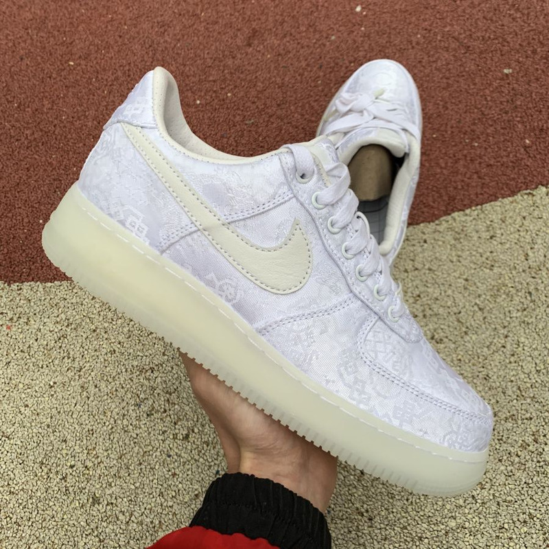 Nike Air Force 1 White Silk Clot AO9286 100 Sneakers men women