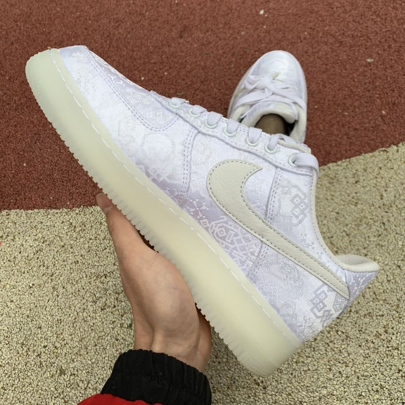 Nike Air Force 1 White Silk Clot AO9286 100 Sneakers men women