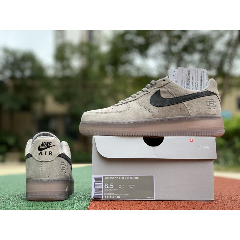 Reigning Champ x Nike Air Force1 low gray AA1117 118 Sneakers Men Women