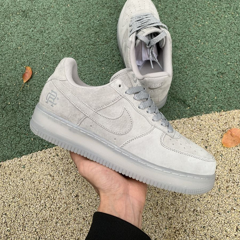 Reigning Champ x Nike Air Force1 Mid Gray 3M Reflective AA1117 188 Sneakers Men Women