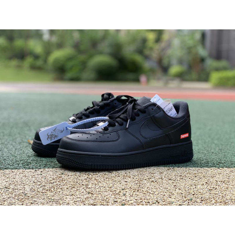 Sup*e x nike air force 1 black cu9225 001 sneakers men women