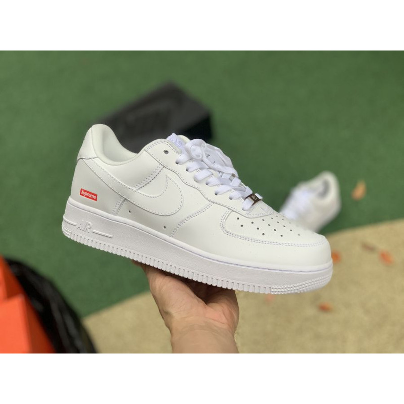 Sup*e x nike air force 1 pure white cu9225 100 sneakers men women