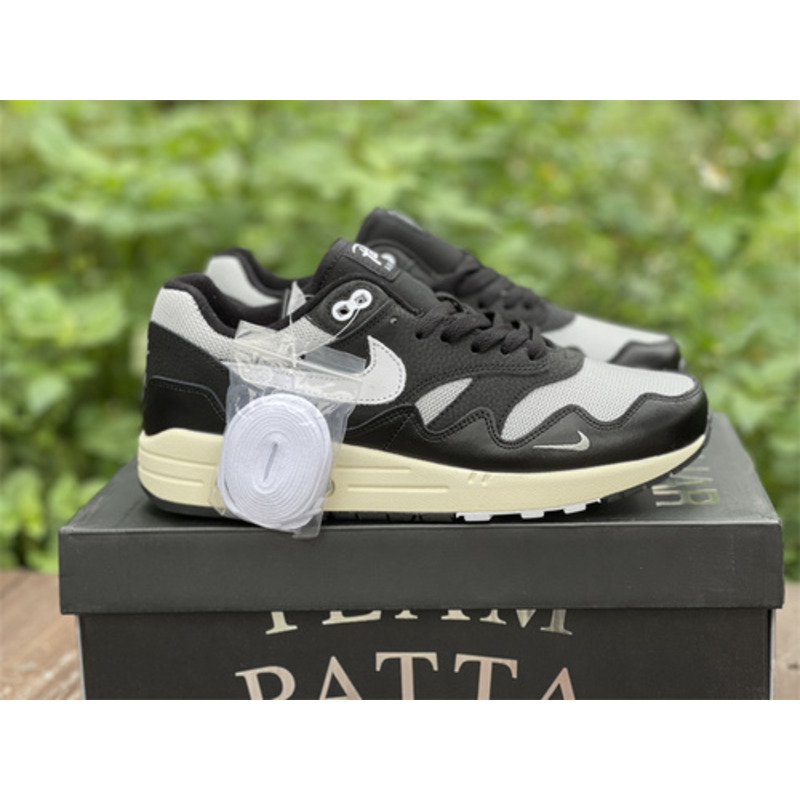 Patta x Nike Air Max 1 Black DQ0299 001 Sneakers Men