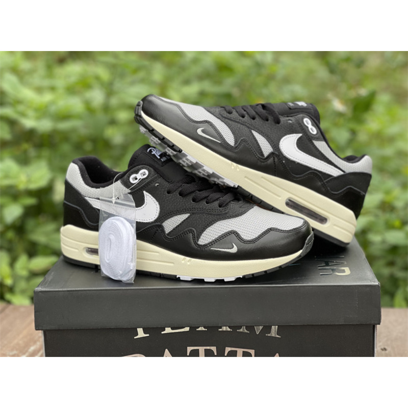 Patta x Nike Air Max 1 Black DQ0299 001 Sneakers Men