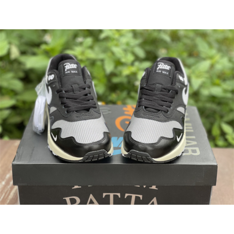 Patta x Nike Air Max 1 Black DQ0299 001 Sneakers Men