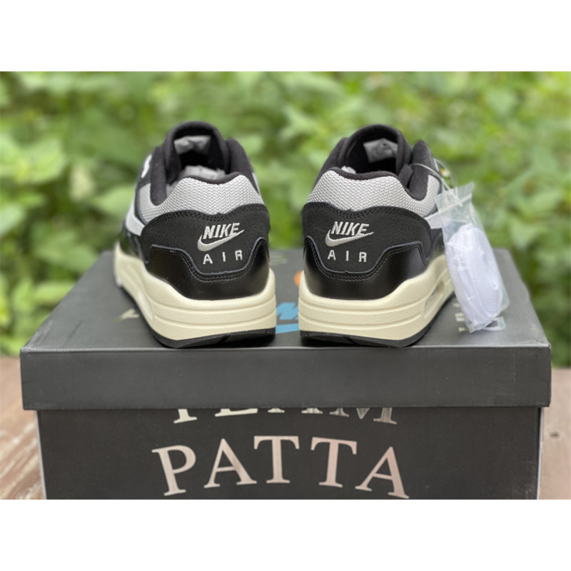 Patta x Nike Air Max 1 Black DQ0299 001 Sneakers Men