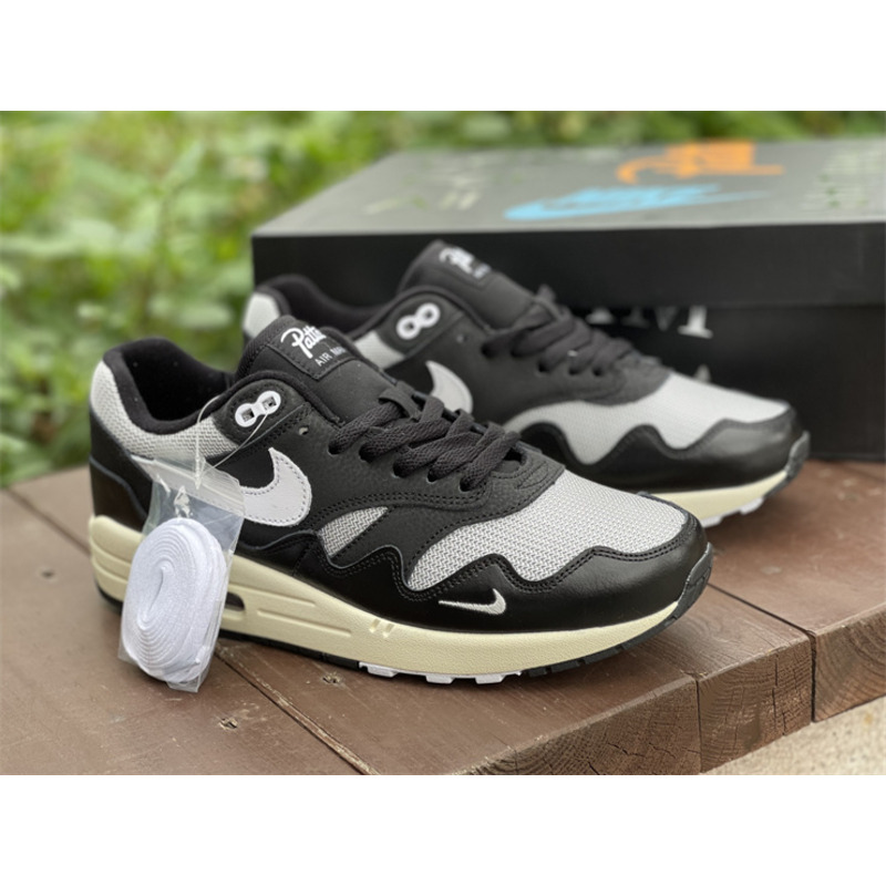 Patta x Nike Air Max 1 Black DQ0299 001 Sneakers Men