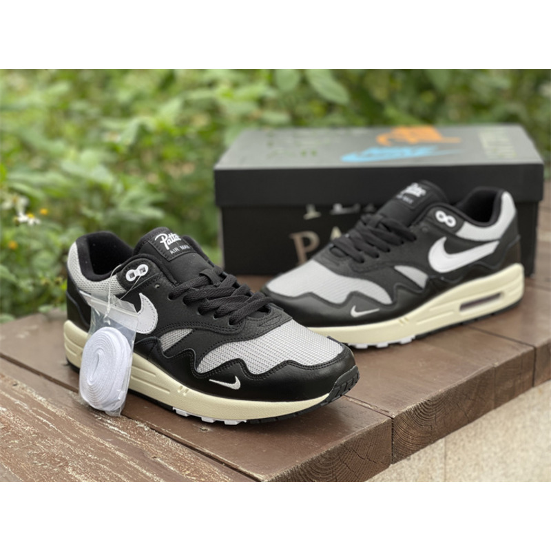 Patta x Nike Air Max 1 Black DQ0299 001 Sneakers Men