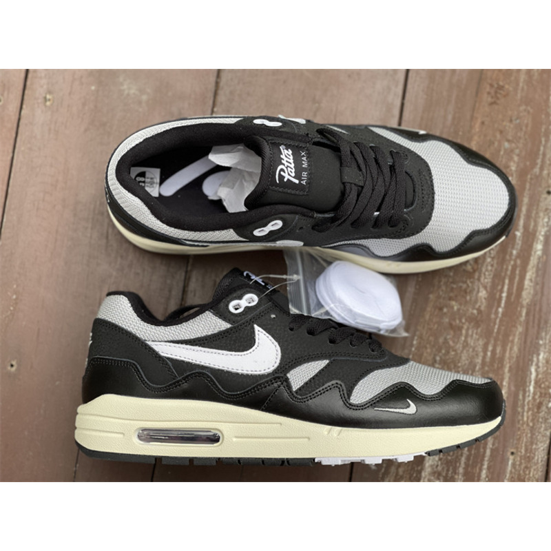 Patta x Nike Air Max 1 Black DQ0299 001 Sneakers Men