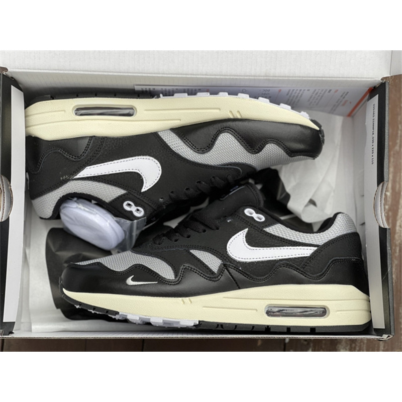 Patta x Nike Air Max 1 Black DQ0299 001 Sneakers Men