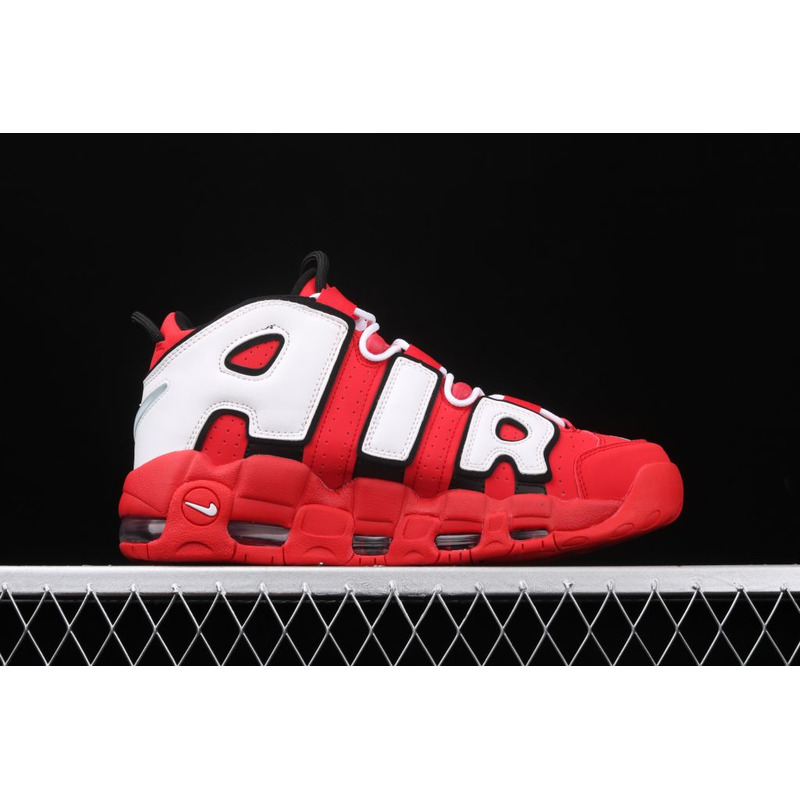 Nike Air More Uptempo 96 QS Hoop Pack"red white black bull"CD9402 100 Sneakers Women Men