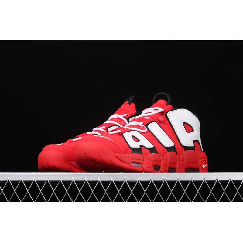 Nike Air More Uptempo 96 QS Hoop Pack"red white black bull"CD9402 100 Sneakers Women Men