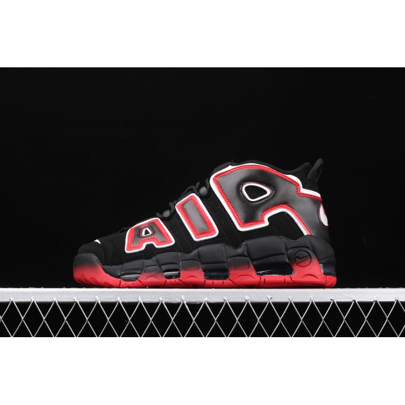 Nike Air More Uptempo 96 QS Laser Crimson CJ6129 001 Sneakers Women Men