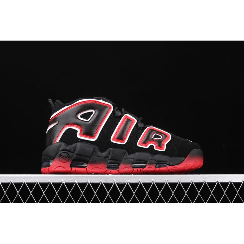 Nike Air More Uptempo 96 QS Laser Crimson CJ6129 001 Sneakers Women Men