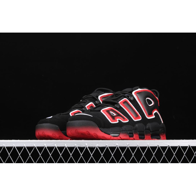 Nike Air More Uptempo 96 QS Laser Crimson CJ6129 001 Sneakers Women Men