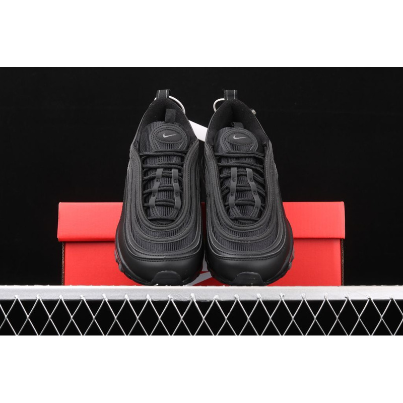 Nike Air Max 97 3M Reflective All Black 921733 001 Sneakers Women