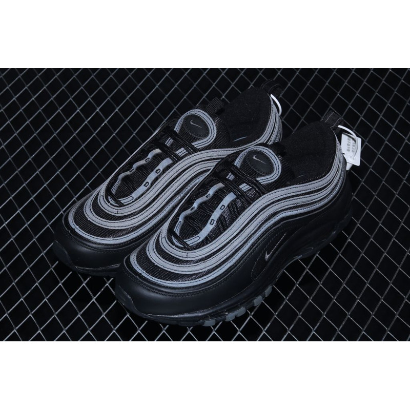 Nike Air Max 97 3M Reflective All Black 921733 001 Sneakers Women