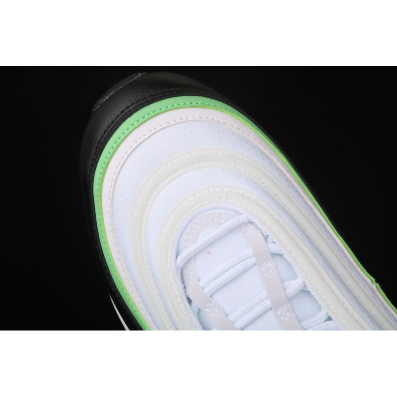 Nike Air Max 97 Black White Green 3M Reflective 921522 105 Sneakers Men Women