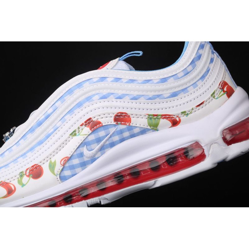 Nike Air Max 97 Cherry Blue Sneakers Men Women CW5806 100 Sneakers Men Women