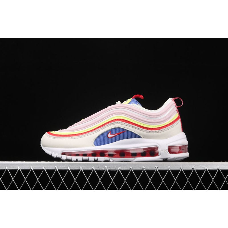 Nike Air Max 97 XL 3M Reflective White Blue Light Pink AQ4137 101 Sneakers Men Women