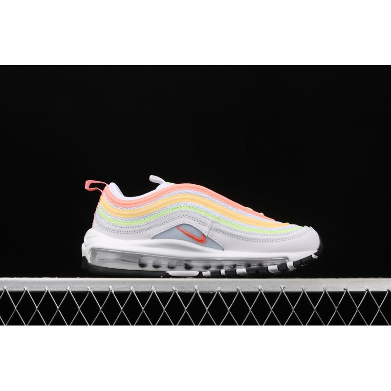 Nike Air Max 97 ESS White Orange CZ6087 100 Sneaker women