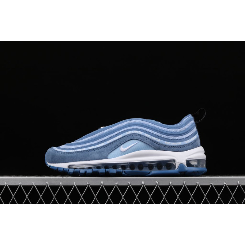 Nike Air Max 97 ND Lake Blue Suede BQ7565 400 Sneaker men women