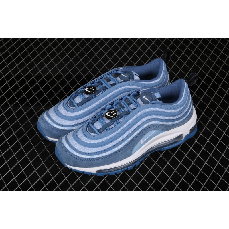 Nike Air Max 97 ND Lake Blue Suede BQ7565 400 Sneaker men women