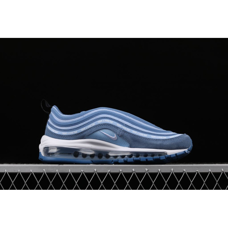 Nike Air Max 97 ND Lake Blue Suede BQ7565 400 Sneaker men women