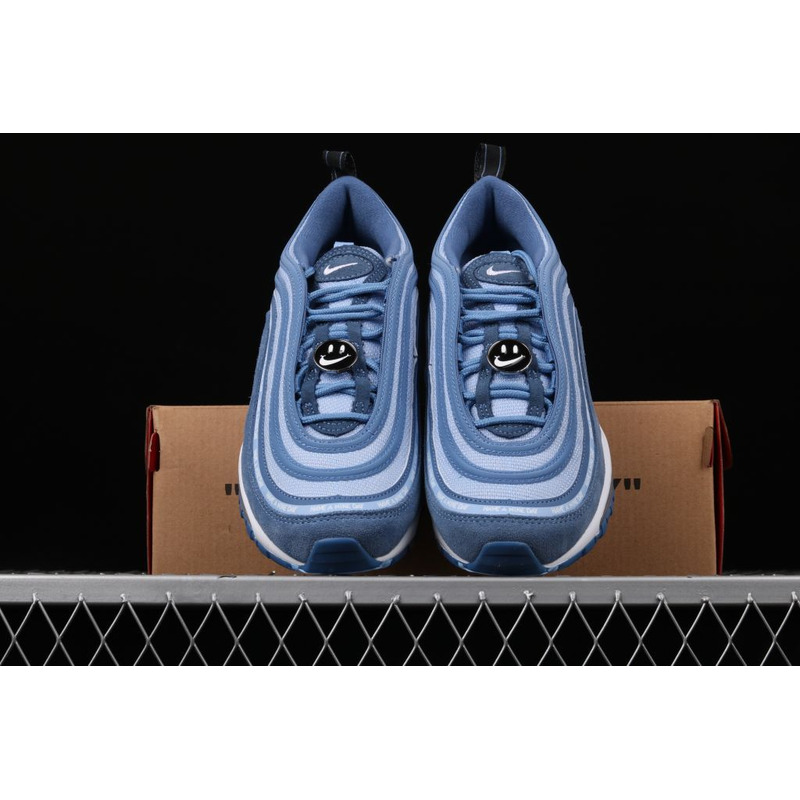 Nike Air Max 97 ND Lake Blue Suede BQ7565 400 Sneaker men women