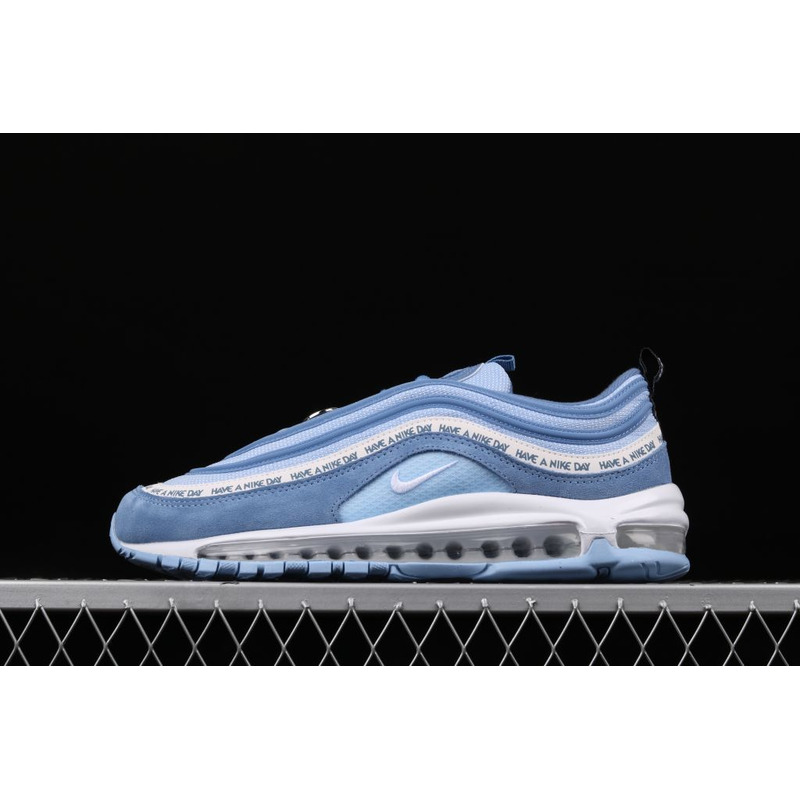 Nike Air Max 97 ND Lake Blue Suede BQ9130 400 Sneaker men