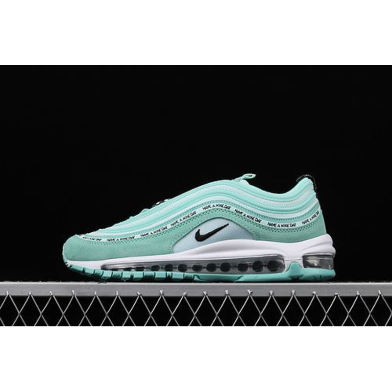 Nike Air Max 97 ND Mint Green Suede 923288 300 Sneaker men women