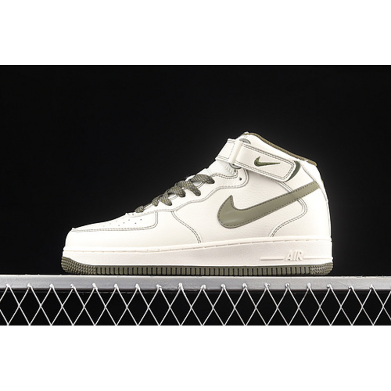 Nike Air Force 1 07 Mid Beige Army Green RD6698 123 Sneaker men women