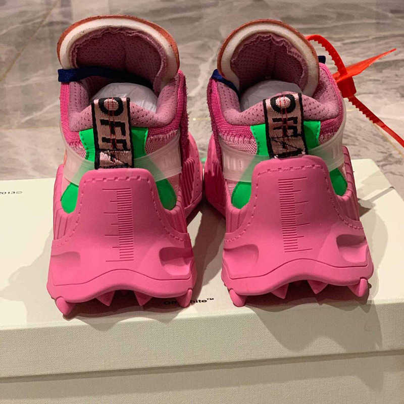 OFF-WHITE Pink Sneakers