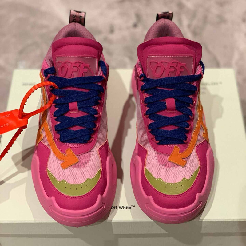 OFF-WHITE Pink Sneakers