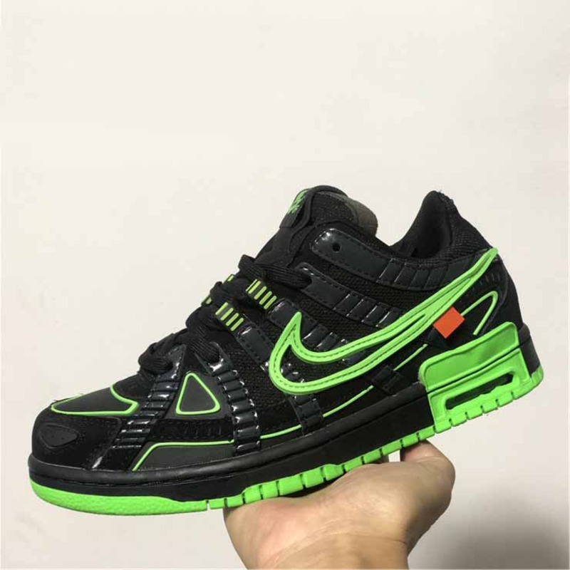 OFF-WHITE Air Rubber Dunk ''Green Strike''